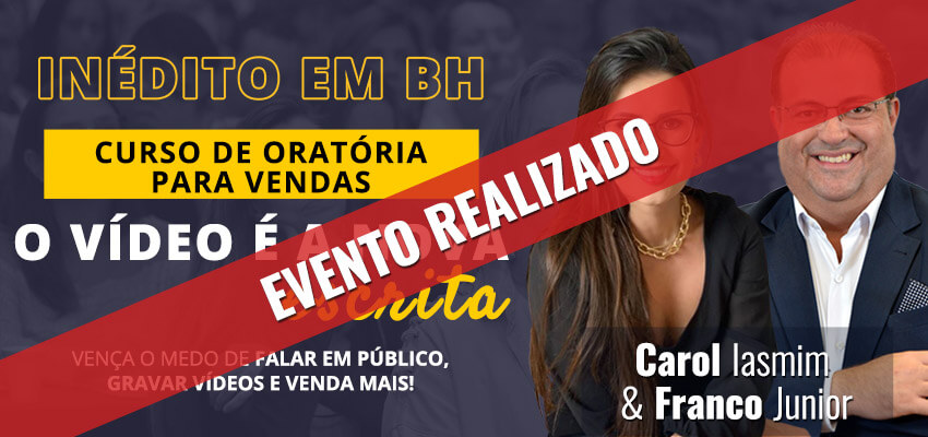 Curso de oratória para vendas